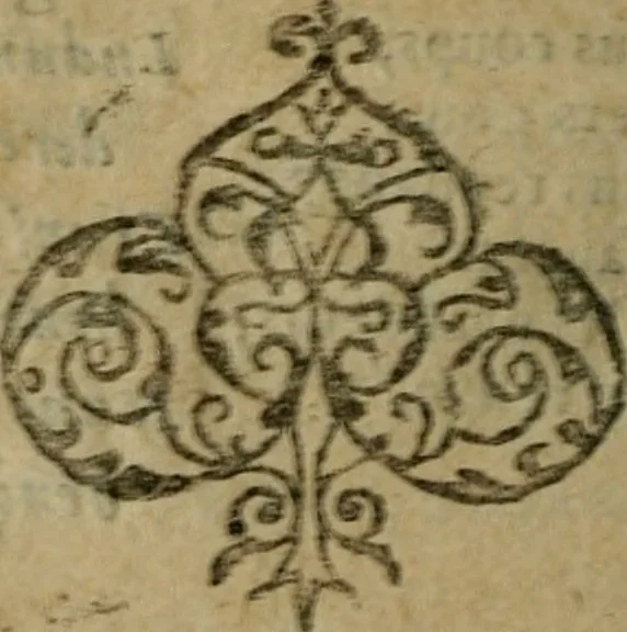 An illustration from Les cinq livres des Odes, tradvits dv latin en vers françois, 1579, leaf 213