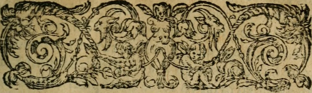 An illustration from Les cinq livres des Odes, tradvits dv latin en vers françois, 1579, leaf 26