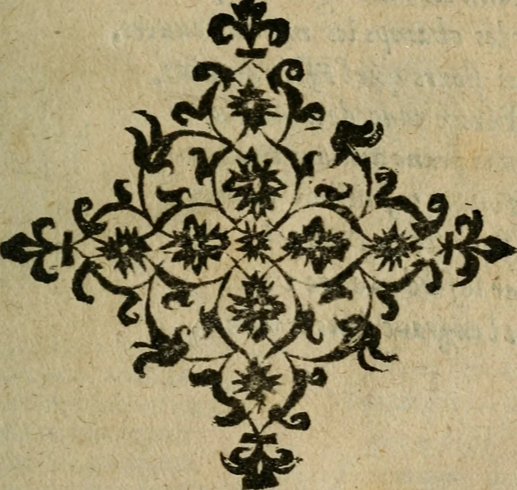 An illustration from Les cinq livres des Odes, tradvits dv latin en vers françois, 1579, leaf 28