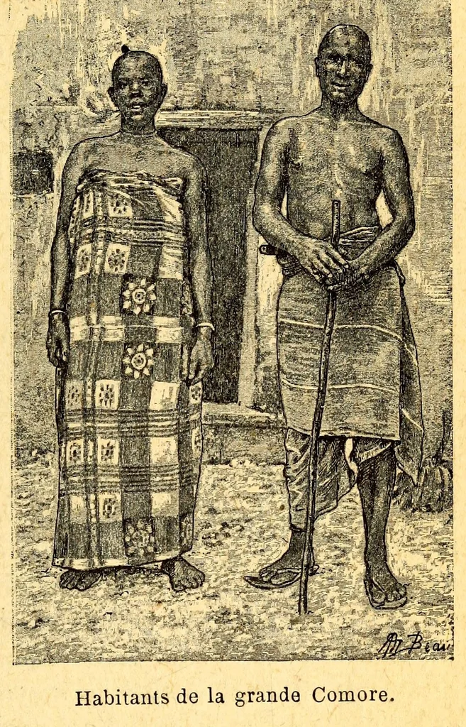 An illustration from Les colonies françaises;, 1889, leaf 151