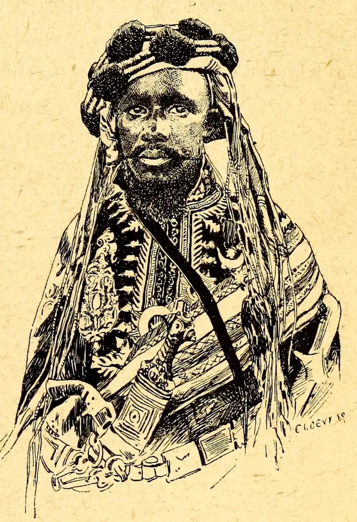 An illustration from Les colonies françaises;, 1889, leaf 171