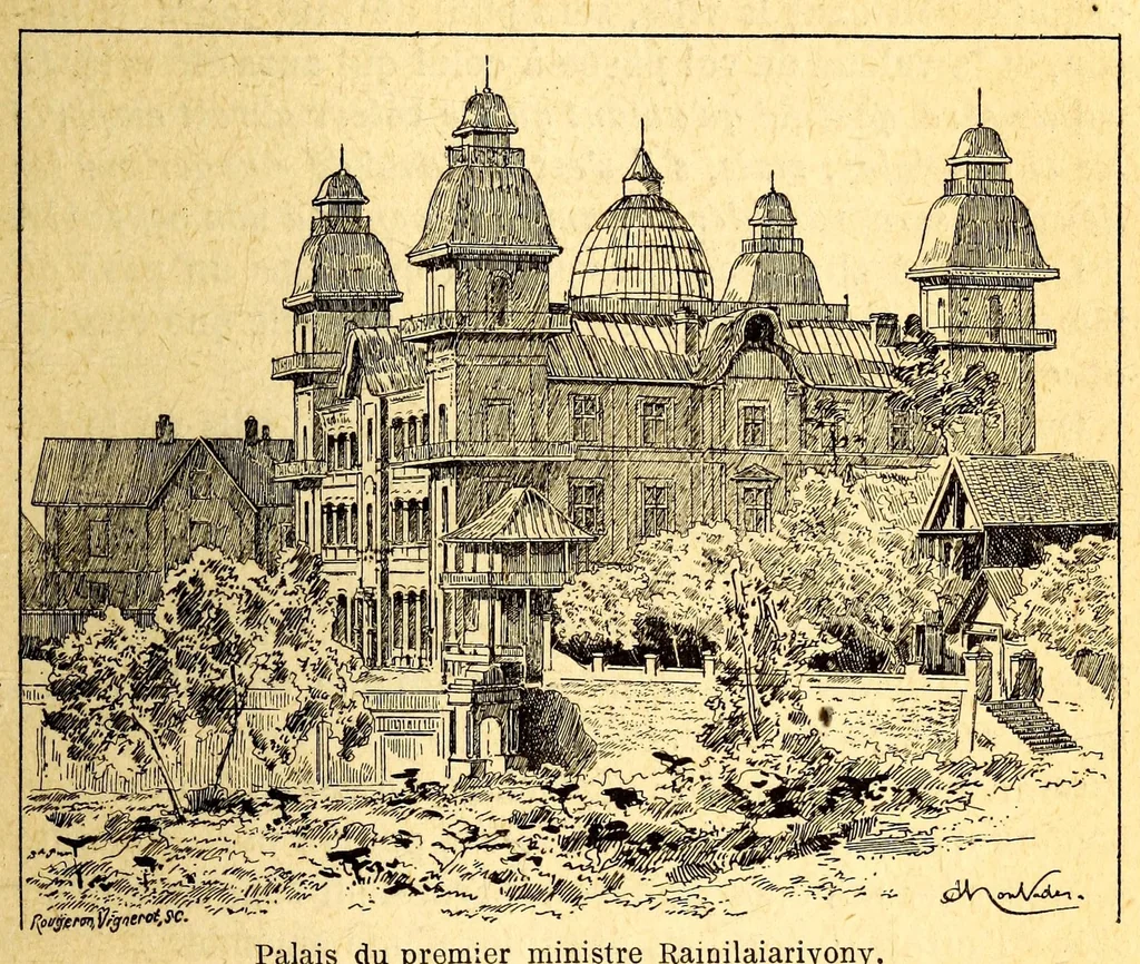 An illustration from Les colonies françaises;, 1889, leaf 317