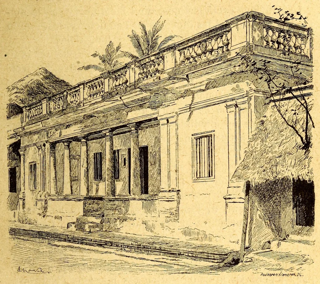 An illustration from Les colonies françaises;, 1889, leaf 421