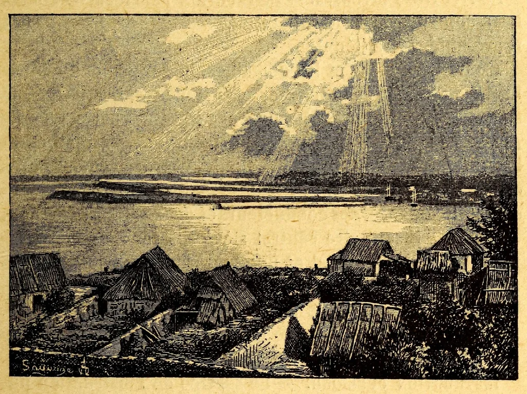 An illustration from Les colonies françaises;, 1889, leaf 61