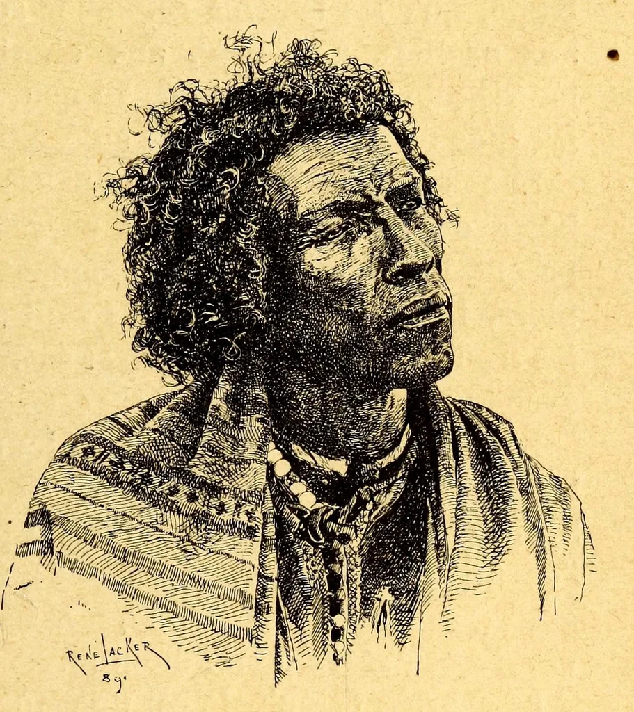 An illustration from Les colonies françaises;, 1889, leaf 267