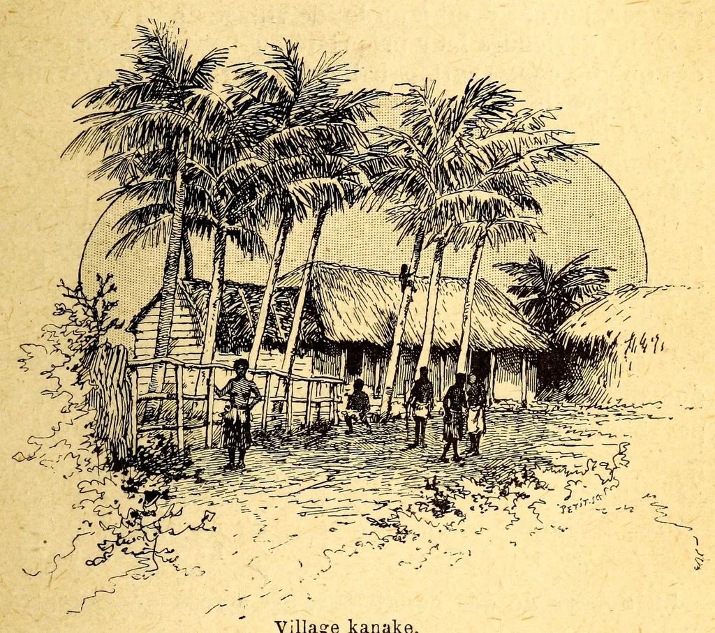 An illustration from Les colonies françaises;, 1889, leaf 231