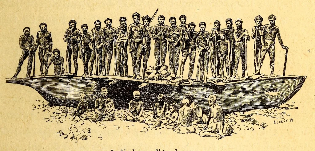 An illustration from Les colonies françaises;, 1889, leaf 287