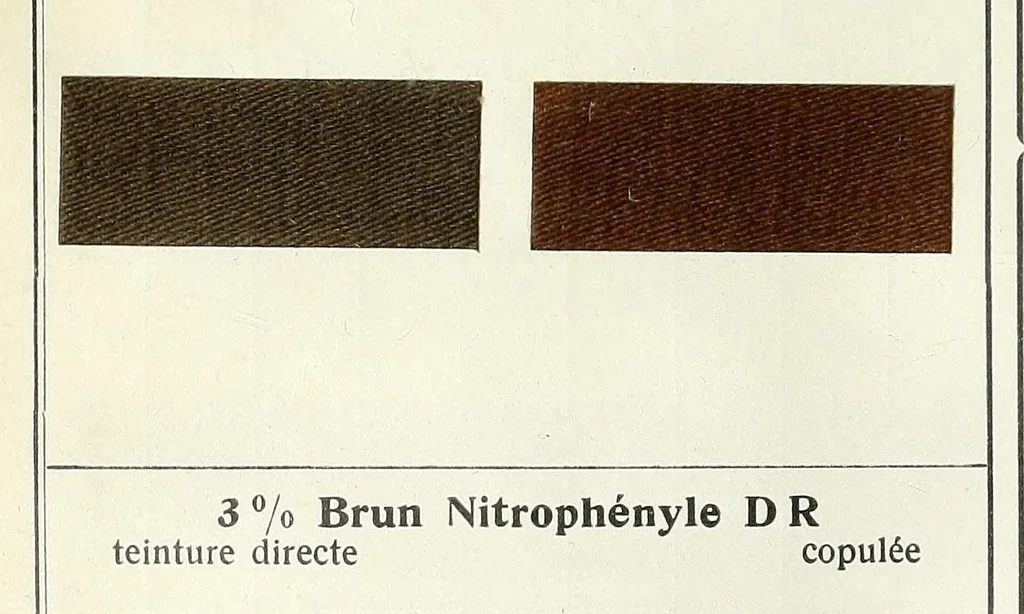 An illustration from Les colorants pour coton, 1900, leaf 70