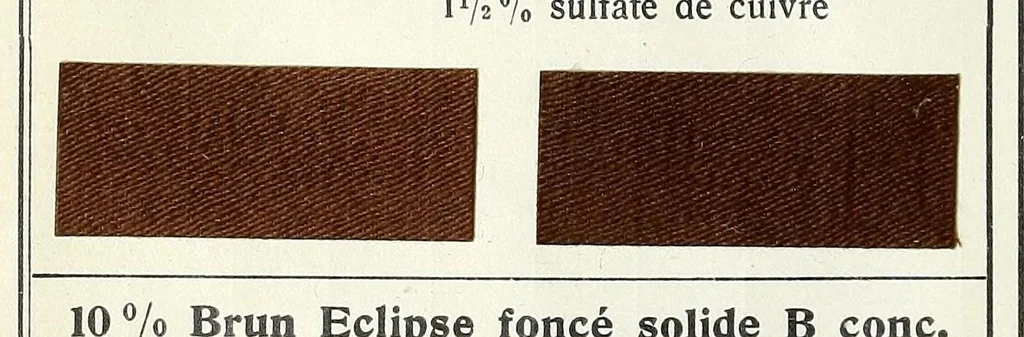 An illustration from Les colorants pour coton, 1900, leaf 76