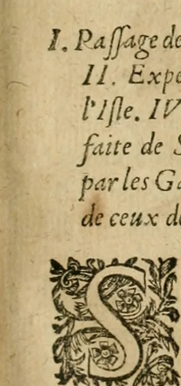 An illustration from Les commentaires de Cesar, 1652, leaf 266