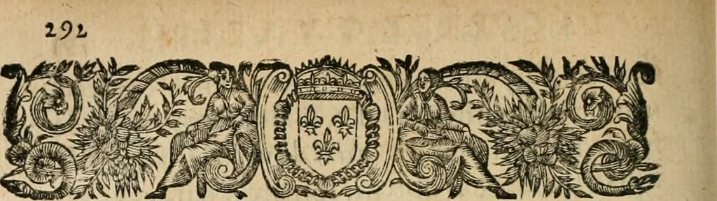 An illustration from Les commentaires de Cesar, 1652, leaf 445