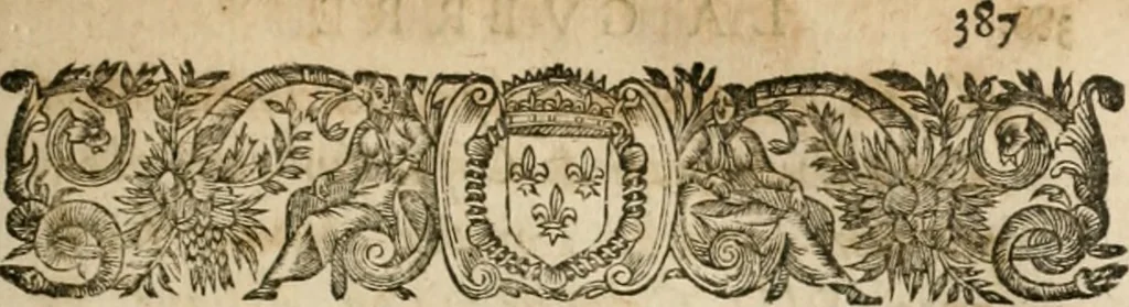 An illustration from Les commentaires de Cesar, 1652, leaf 540