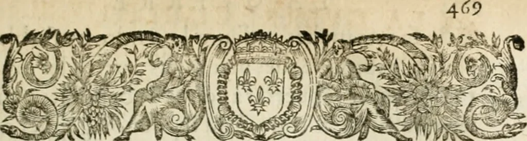 An illustration from Les commentaires de Cesar, 1652, leaf 622