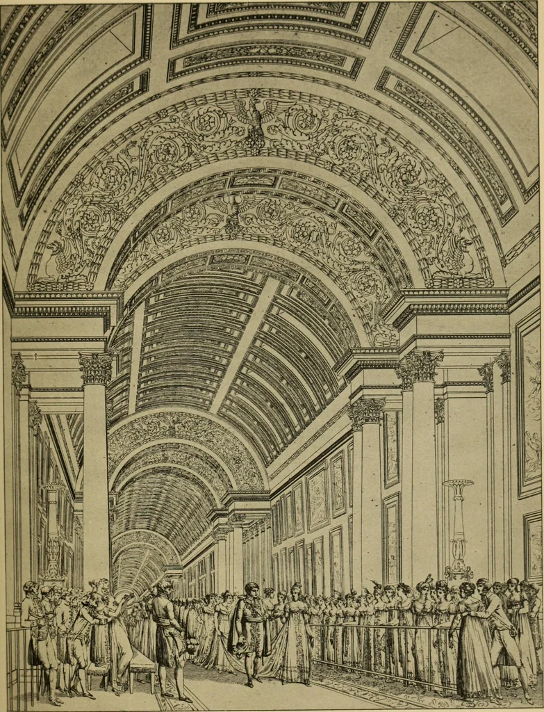 An illustration from Les conquêtes artistiques de la Révolution et de l'Empire; reprises et abandons des alliés en 1815, leurs conséquences sur les musées d'Europe, 1902, leaf 108