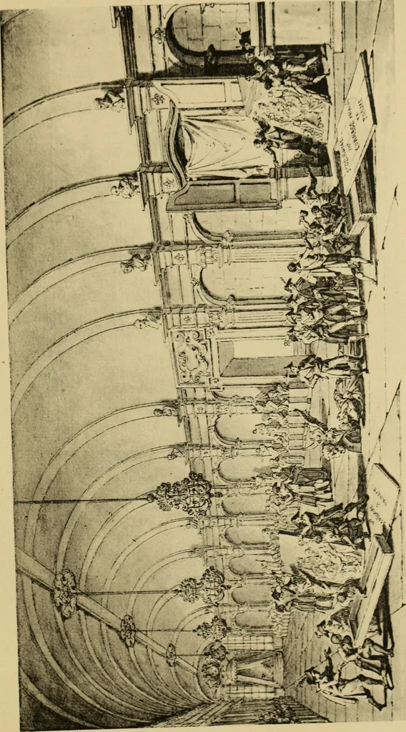 An illustration from Les conquêtes artistiques de la Révolution et de l'Empire; reprises et abandons des alliés en 1815, leurs conséquences sur les musées d'Europe, 1902, leaf 48