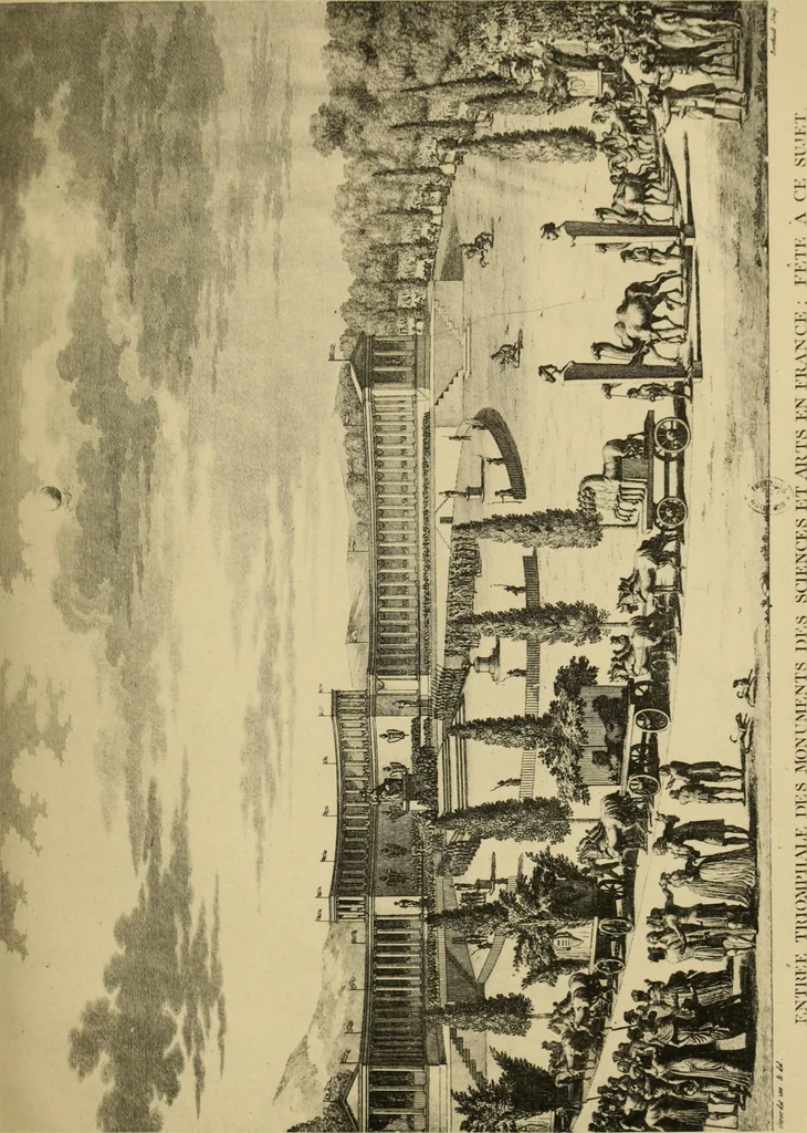 An illustration from Les conquêtes artistiques de la Révolution et de l'Empire; reprises et abandons des alliés en 1815, leurs conséquences sur les musées d'Europe, 1902, leaf 62