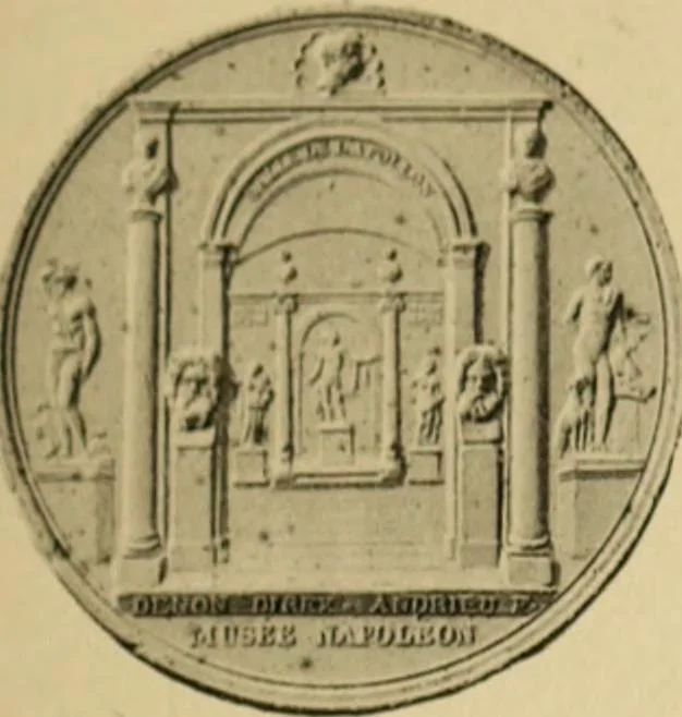 An illustration from Les conquêtes artistiques de la Révolution et de l'Empire; reprises et abandons des alliés en 1815, leurs conséquences sur les musées d'Europe, 1902, leaf 78
