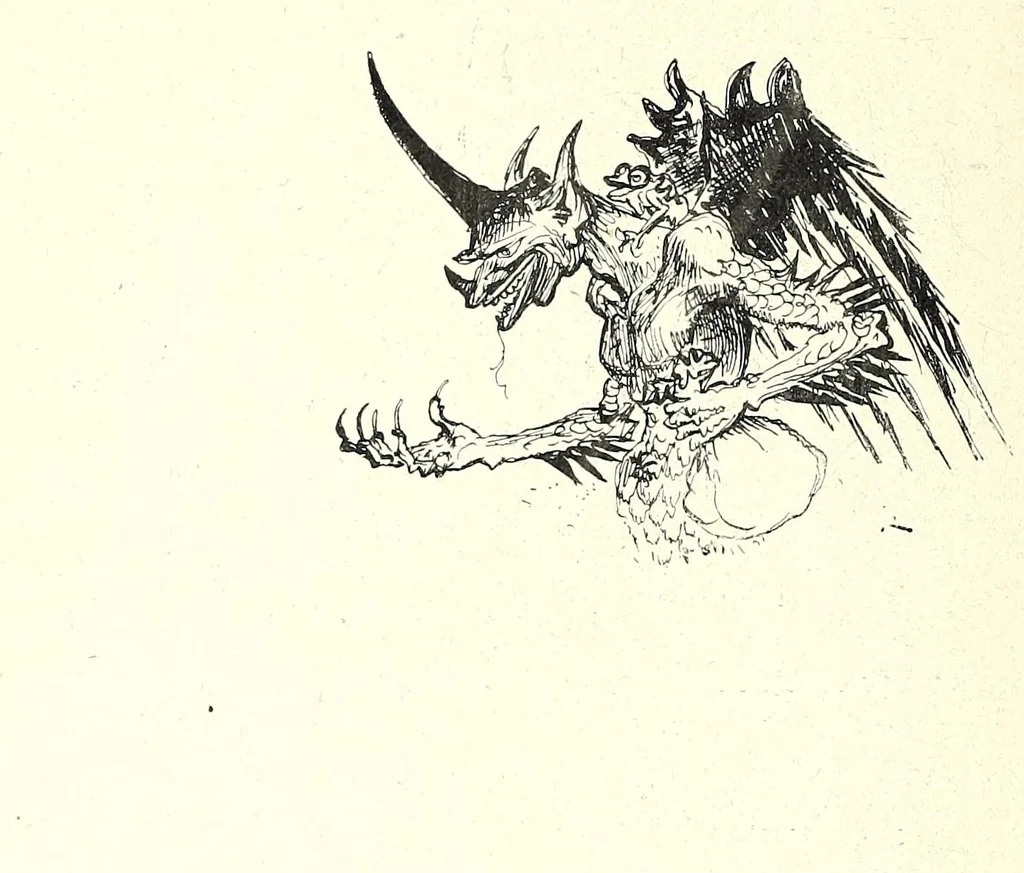 An illustration from Les contes drolatiques, 1900, leaf 278