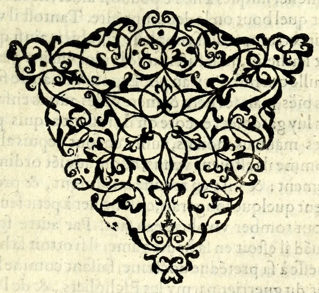 An illustration from Les contes et discours d'Eutrapel, 1603, leaf 145