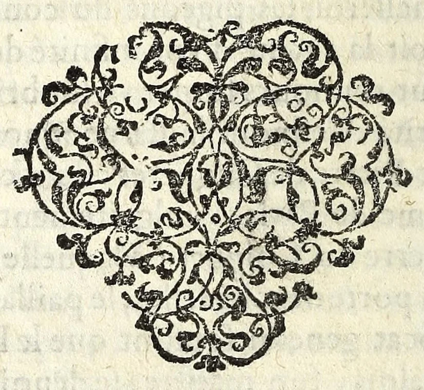 An illustration from Les contes et discours d'Eutrapel, 1603, leaf 32