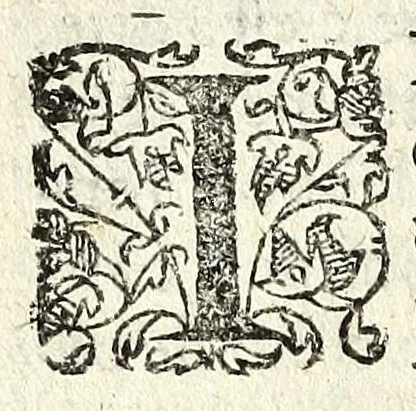 An illustration from Les contes et discours d'Eutrapel, 1603, leaf 42