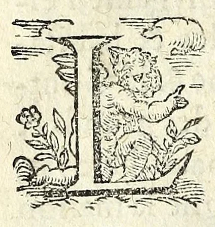 An illustration from Les contes et discours d'Eutrapel, 1603, leaf 66