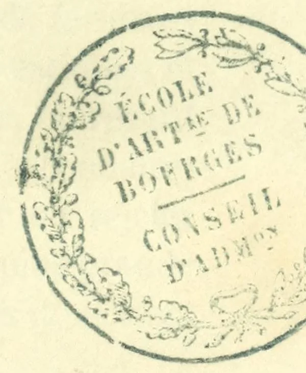 An illustration from Les couleurs en photographie et en particulier l'héliochromie au charbon : traité contenant, dans leur état le plus récent, les formules et la mise en pratique du système de photographie des couleurs publié par l'auteur au mois de mars 1869, 1870, leaf 3