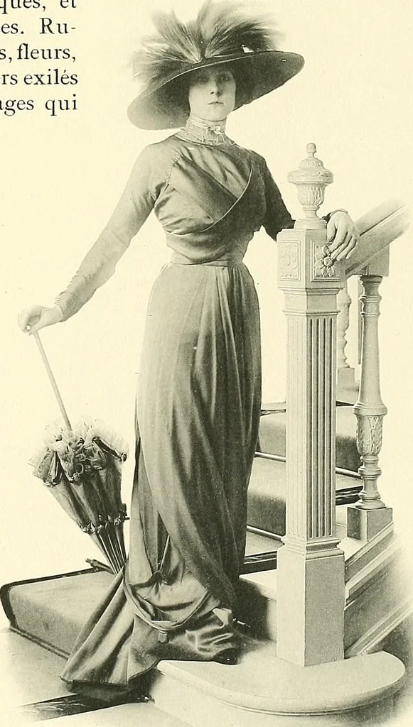 An illustration from Les Createurs de la Mode, 1910, leaf 110