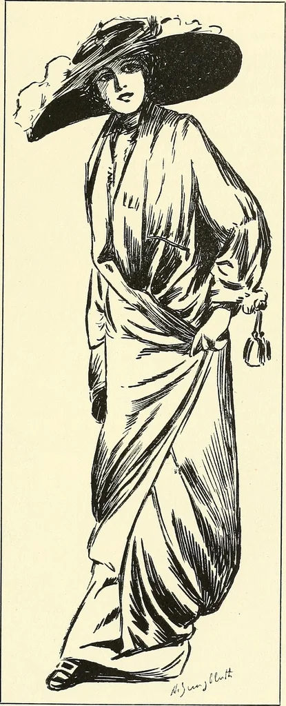 An illustration from Les Createurs de la Mode, 1910, leaf 114