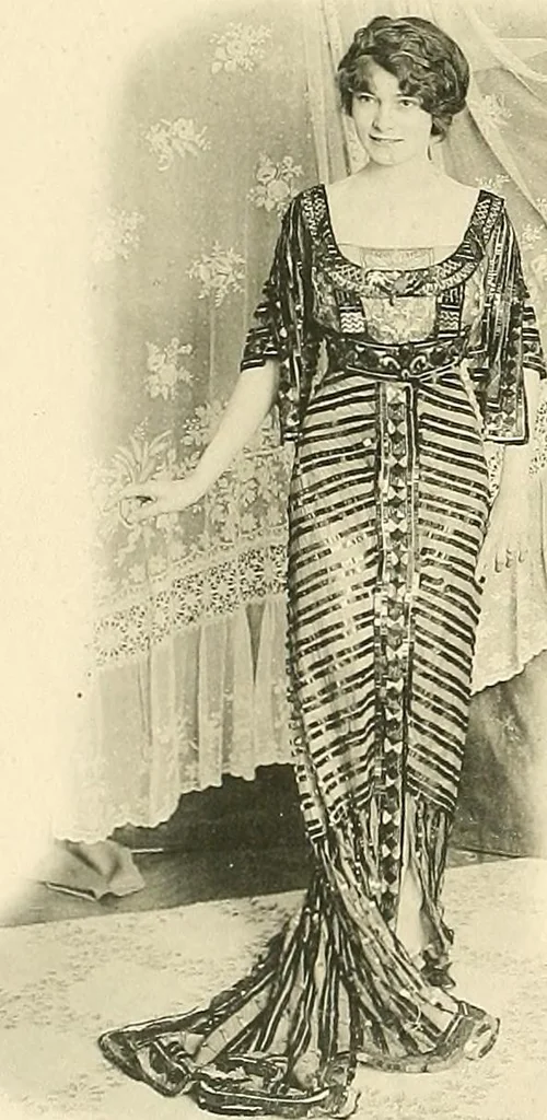 An illustration from Les Createurs de la Mode, 1910, leaf 115