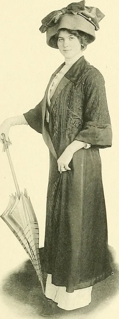An illustration from Les Createurs de la Mode, 1910, leaf 124