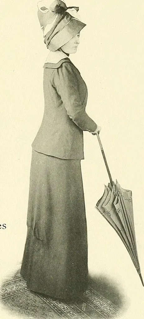 An illustration from Les Createurs de la Mode, 1910, leaf 124