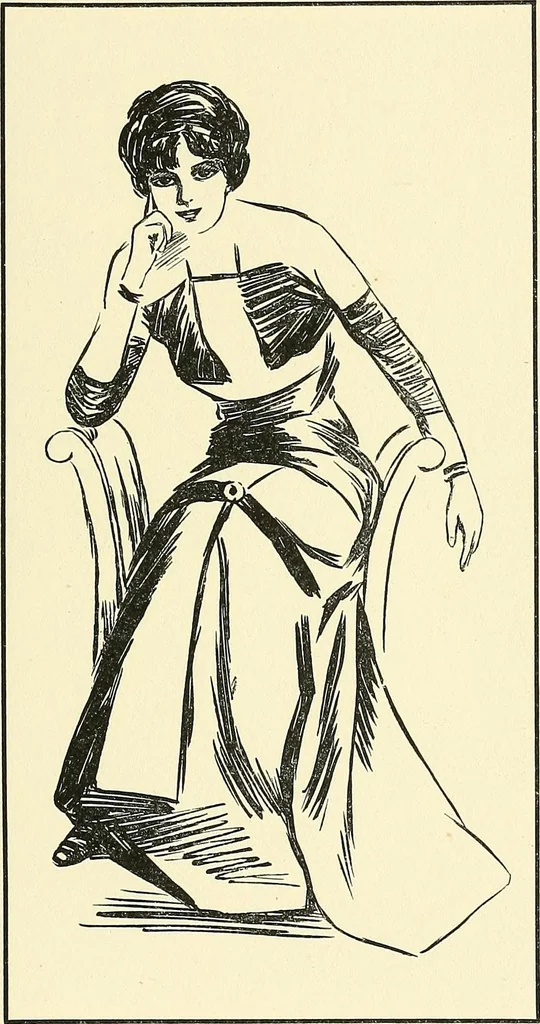 An illustration from Les Createurs de la Mode, 1910, leaf 126