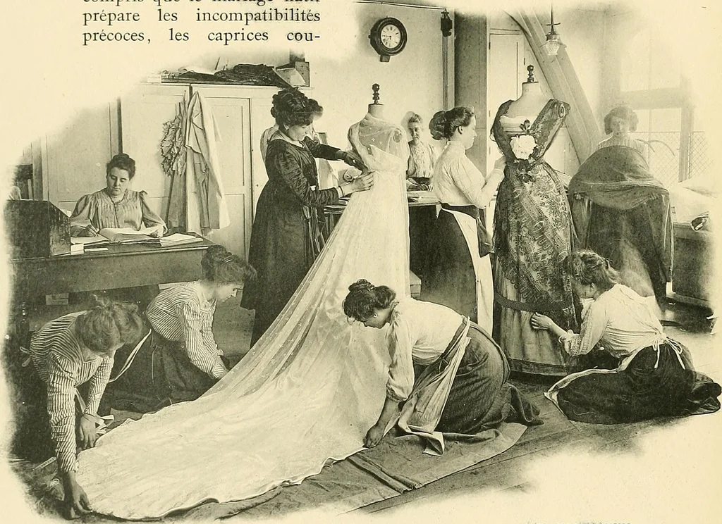An illustration from Les Createurs de la Mode, 1910, leaf 145