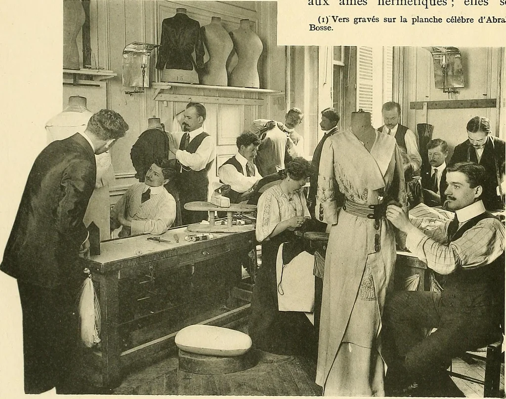 An illustration from Les Createurs de la Mode, 1910, leaf 151