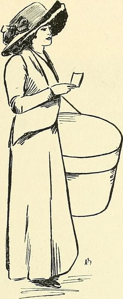 An illustration from Les Createurs de la Mode, 1910, leaf 152