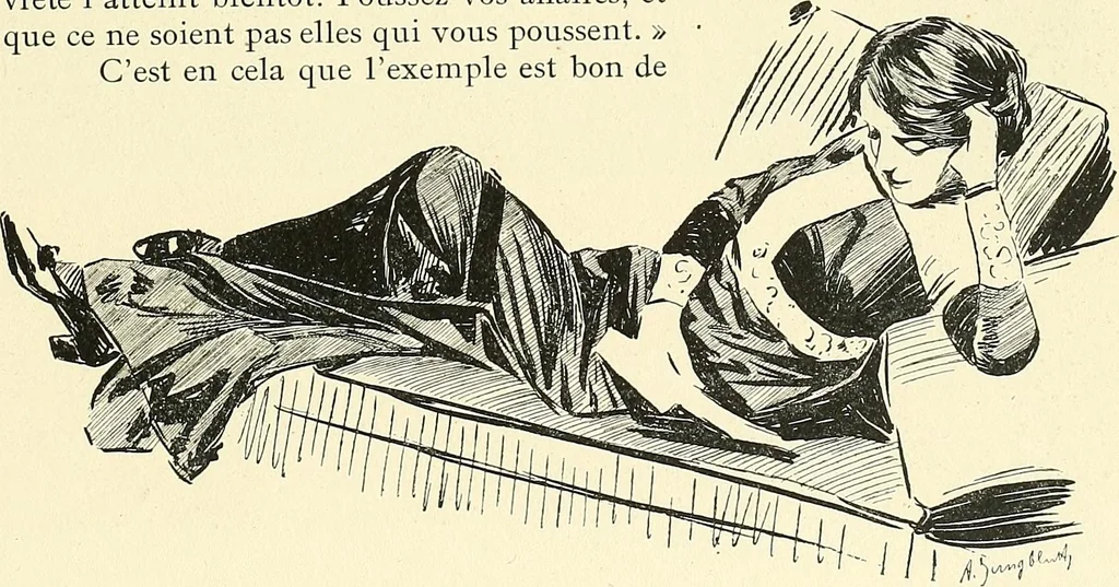 An illustration from Les Createurs de la Mode, 1910, leaf 152