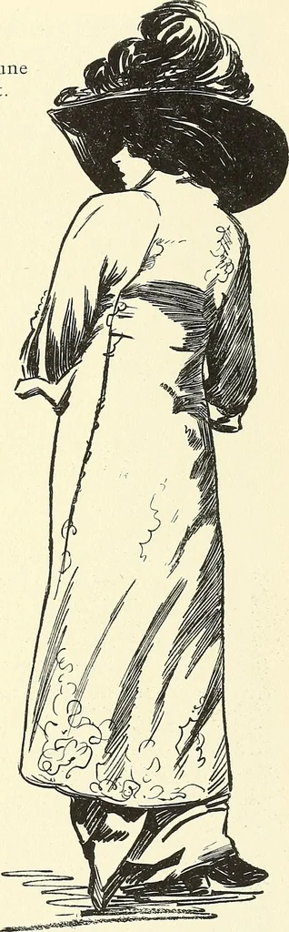 An illustration from Les Createurs de la Mode, 1910, leaf 16