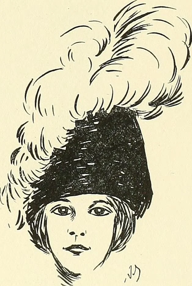 An illustration from Les Createurs de la Mode, 1910, leaf 162
