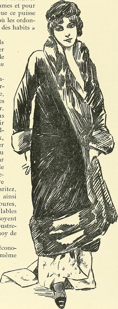 An illustration from Les Createurs de la Mode, 1910, leaf 48