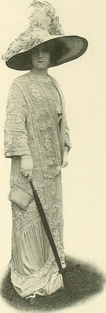 An illustration from Les Createurs de la Mode, 1910, leaf 6