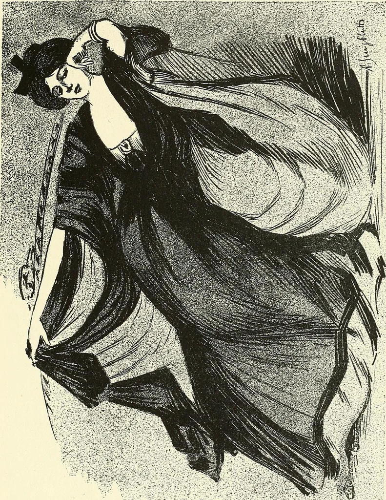An illustration from Les Createurs de la Mode, 1910, leaf 64