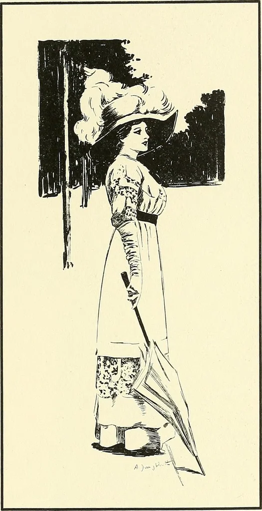 An illustration from Les Createurs de la Mode, 1910, leaf 72