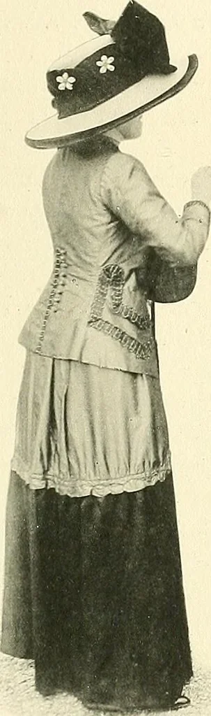 An illustration from Les Createurs de la Mode, 1910, leaf 74