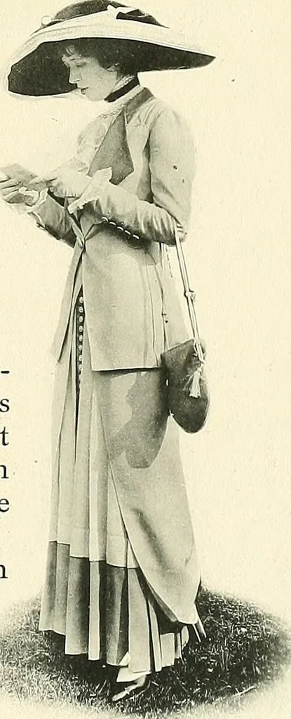 An illustration from Les Createurs de la Mode, 1910, leaf 74