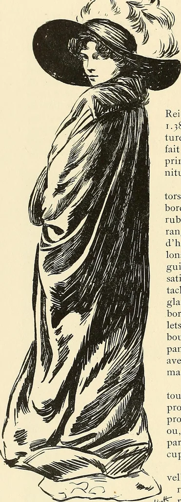 An illustration from Les Createurs de la Mode, 1910, leaf 79
