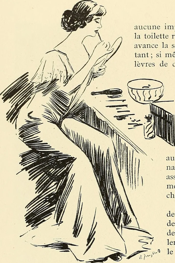An illustration from Les Createurs de la Mode, 1910, leaf 81