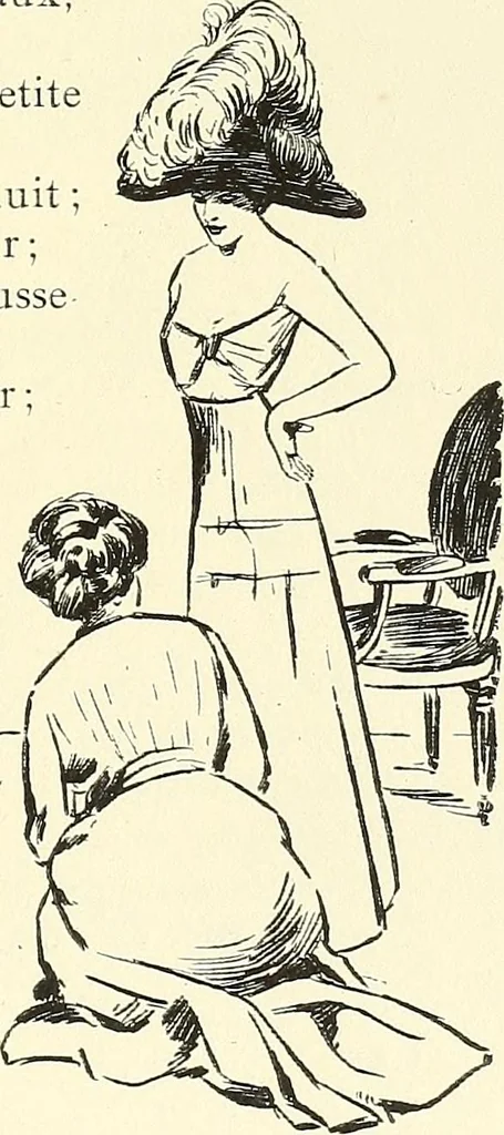 An illustration from Les Createurs de la Mode, 1910, leaf 84