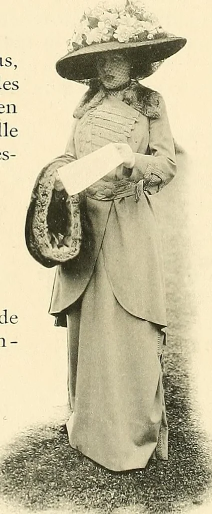 An illustration from Les Createurs de la Mode, 1910, leaf 85