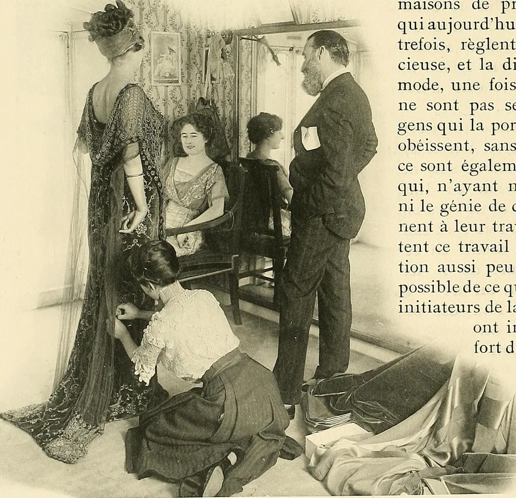 An illustration from Les Createurs de la Mode, 1910, leaf 9